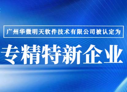 新年喜报｜华微软件通过“广东省专精特新企业”认证缩略图